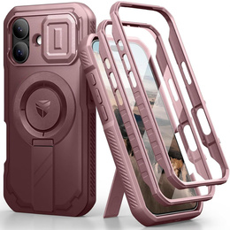 Pancéřové pouzdro Dexnor se stojánkem a spouští fotoaparátu, pro MagSafe pro iPhone 17