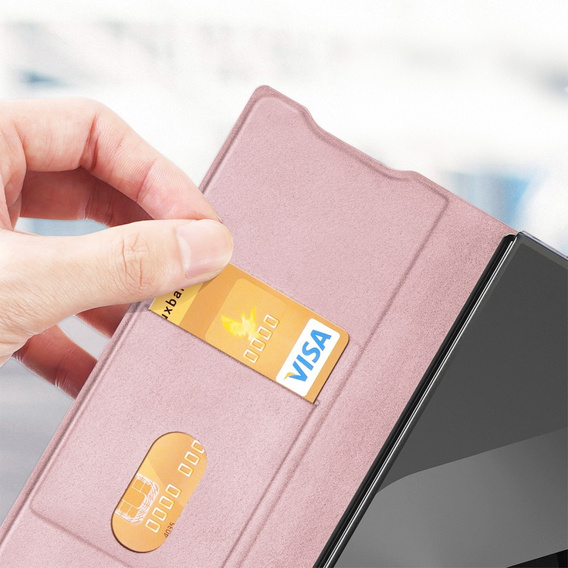 Pouzdro Dux Ducis pro Samsung Galaxy Z Fold7 5G, Bri, růžové