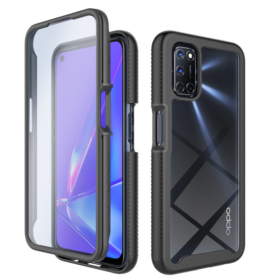 Pouzdro pro OPPO A52/A72/A92, Shockproof, s fólií, modré
