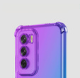 Pouzdro pro Oppo Reno 12, Gradient Dropproof, Fialová / modrá