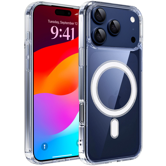 Magnetické pouzdro TPU + akryl pro iPhone 17 Pro Max