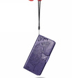 Klopové pouzdro pro Infinix Hot 40i, Butterfly, fialové