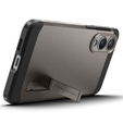 Pouzdro Spigen pro Samsung Galaxy A36 5G, Tough Armor Mag MagSafe, černé + 9H tvrzené sklo