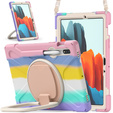 Pouzdro pro Samsung Galaxy Tab S10 Lite / S10 FE / S9 FE / S9 / S8 / Tab S7, pancéřové otočné 360, barevné
