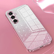 Pouzdro Glitter Case CamShield pro Samsung Galaxy A57 5G, růžové
