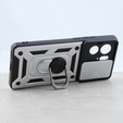 Pouzdro pro Motorola Edge 40, CamShield Slide, stříbrné
