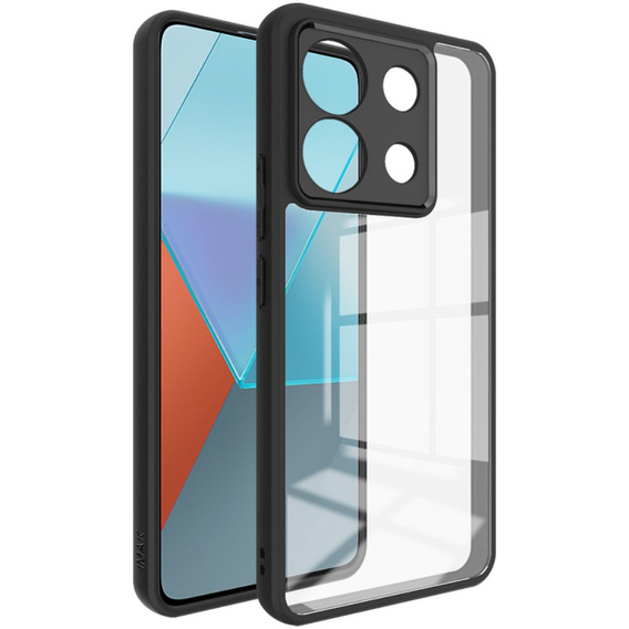 Pouzdro IMAK pro Xiaomi Redmi Note 13 Pro 5G, UX-9A Series, transparentní / černé