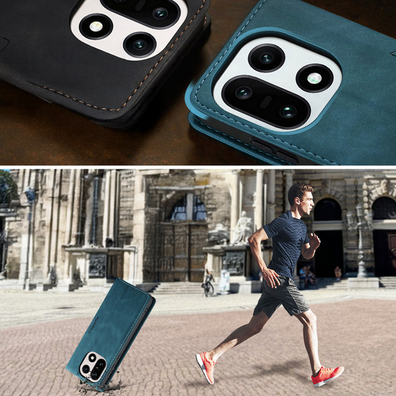 CASEME pouzdro s klopou typu peněženka pro OnePlus 15