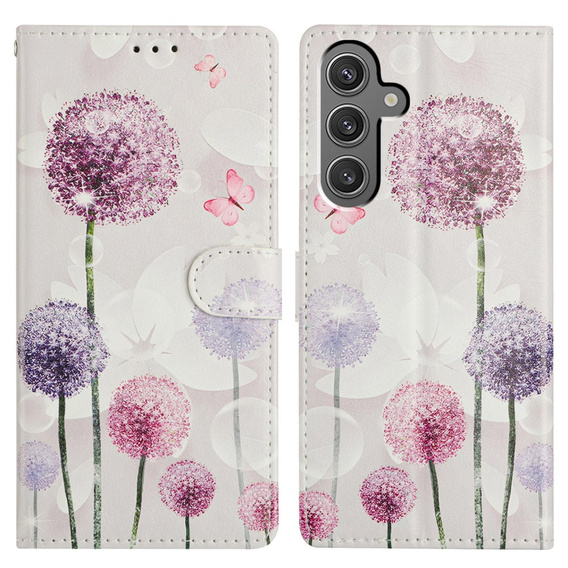 Klopové pouzdro pro Samsung Galaxy A15 5G, Wallet, Dandelion