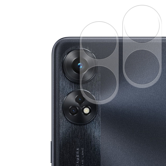2x tvrzené sklo ERBORD pro kameru na Oppo Reno8 T 4G