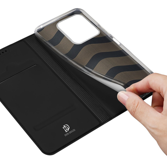 Pouzdro Dux Ducis pro Xiaomi Redmi 13C / Poco C65, Skinpro, černé
