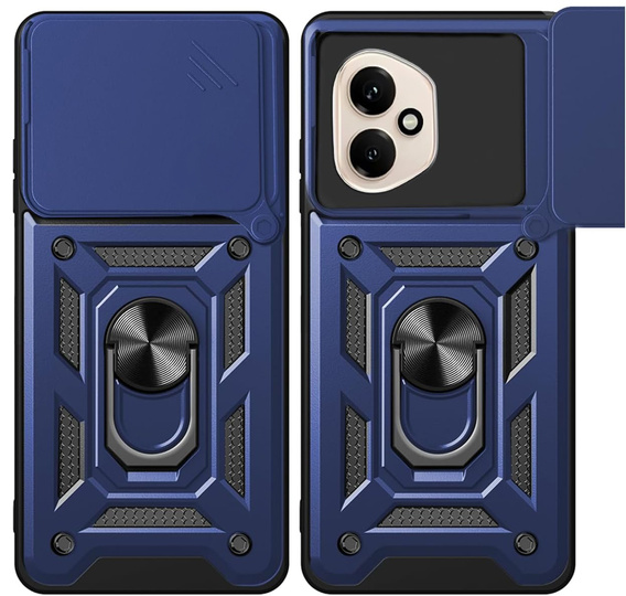 Pouzdro pro Honor 400 5G, CamShield Slide, modré