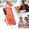 Pouzdro s podstavcem MagSafe pro Samsung Galaxy A57 5G, oranžové
