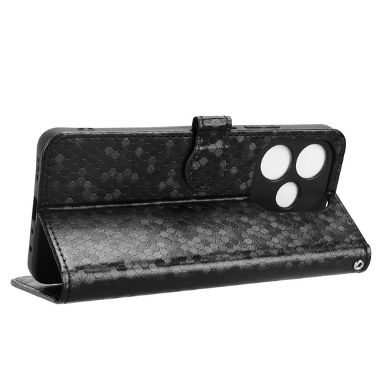 Flipové pouzdro pro Oppo A5 Pro 5G, Wallet Rhombus, černé