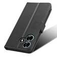 Klopové pouzdro pro Infinix Hot 30, Wallet Smart Magnet, černé