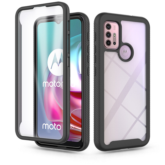 Pouzdro pro Motorola Moto G10 / G20 / G30, Shockproof, s fólií, modré
