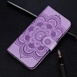 Klopové pouzdro pro Xiaomi Redmi Note 9s/ 9 Pro, Mandala Flower, fialové