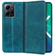 Pouzdro pro Xiaomi Redmi Note 12 4G, Wallet Litchi Leather, zelené