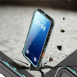 Pouzdro pro iPhone Air, vodotěsné IP68, SHELLBOX MagSafe, modré
