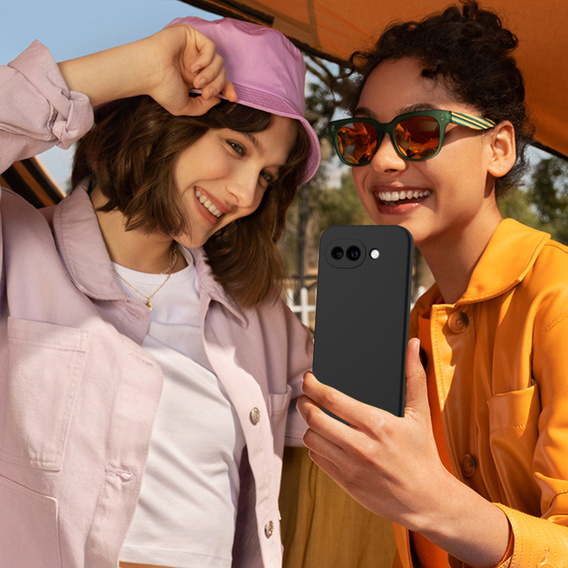 Silikonové pouzdro Silicone Lite pro Google Pixel 10a, černé