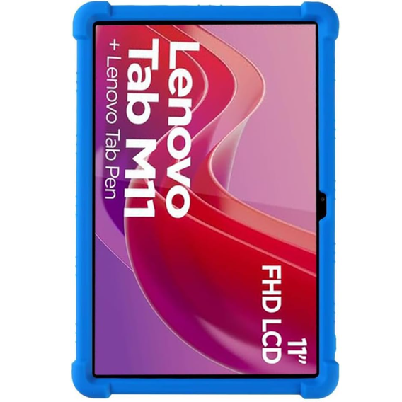 Silikonový obal pro Lenovo Tab M11, Impact, pancéřovaný, modré