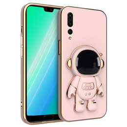 Pouzdro pro  Huawei P20 Pro, Astronaut, růžové