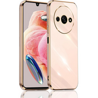 Pouzdro pro Xiaomi Redmi A3, Glamour CamShield, růžové rose gold