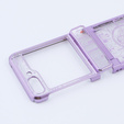 Pouzdro pro Samsung Galaxy Z Flip 5 5G, Mechanical Legend, fialové