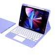 Pouzdro + klávesnice iPad Air 10.9 4 2020 / 5 2022, Touchpad, fialové