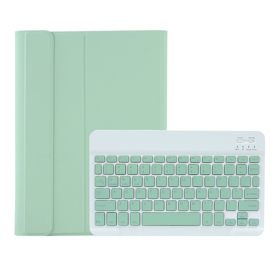 Pouzdro + klávesnice Samsung Galaxy Tab S6 Lite 10.4, Pen Slot, zelené