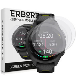 3x ERBORD Hydrogelová fólie pro Garmin Forerunner 265S