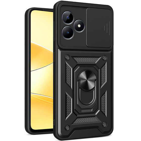 Pouzdro pro Realme C51, CamShield Slide, černé