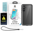 Vodotěsné pouzdro IP68 pro Samsung Galaxy A35 5G, Redpepper, černé