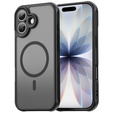 Pouzdro pro iPhone 17, pro MagSafe, s ochranou fotoaparátu, tónované s černým rámečkem