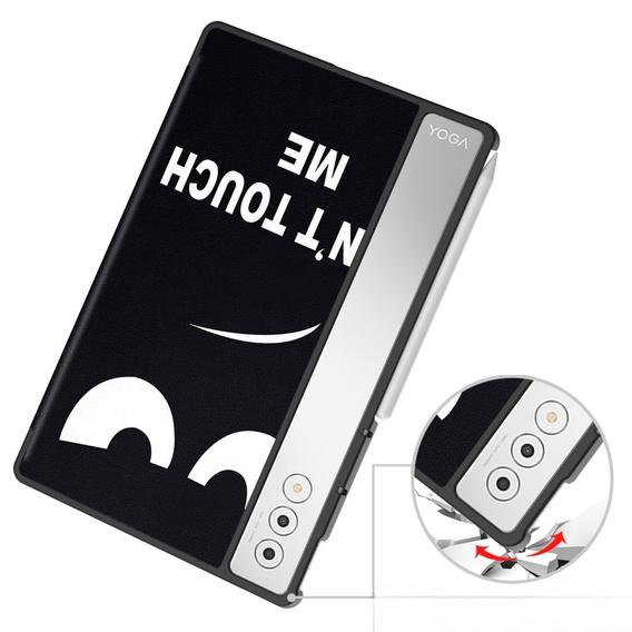 Pouzdro pro Lenovo Yoga Tab Plus, Smartcase, don't touch me