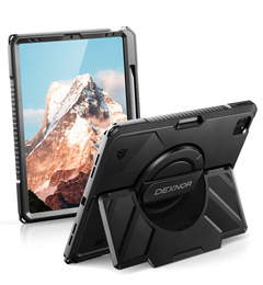 Pouzdro Dexnor 360° s páskem a držákem na stylus pro iPad Pro 13" 2024 (7. generace)