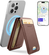 Magnetická peněženka s lokalizací, NFC a kolébkou pro iPhone 16 Pro
