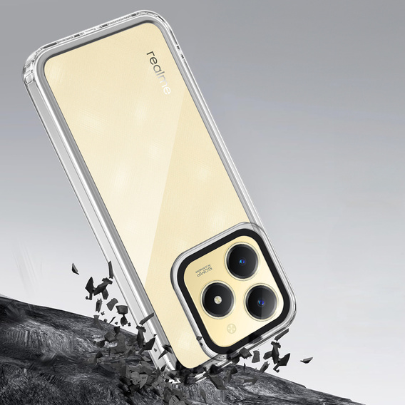 Pouzdro pro Realme C61, Fusion Hybrid, průhledné