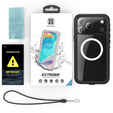 Pouzdro pro iPhone 17 Pro Max, vodotěsné IP68, SHELLBOX MagSafe, černé