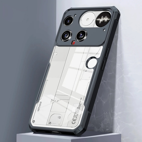 Pouzdro pro Nothing Phone 3 5G, AntiDrop Hybrid, černé