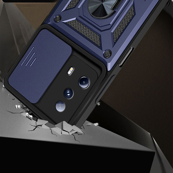 Pouzdro pro Xiaomi 13 Lite, CamShield Slide, modré