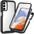 Pouzdro pro Samsung Galaxy A14 4G/5G, Shockproof, s fólií, černé