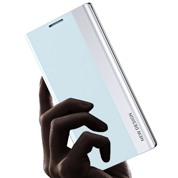 Klopové pouzdro pro Samsung Galaxy M33 5G, Side Magnetic, světle modré