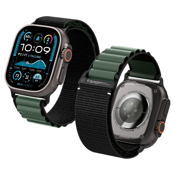Řemínek Spigen WBF1 Band pro Apple Watch 8/9/10/11/SE/Ultra 1/2 (44/45/46/49 mm)