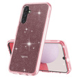 Pouzdro pro Samsung Galaxy A14 4G/5G, Glittery Powder, růžové