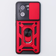 Pouzdro pro Xiaomi 13T / 13T Pro, CamShield Slide, červené