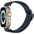 Pasek z Etui SPIGEN do Apple Watch 7 / 8 45mm, Metal Fit Pro, Szary