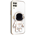 Pouzdro pro Samsung Galaxy A12 / M12 / A12 2021, Astronaut, bílé