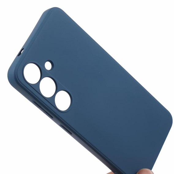 Pouzdro pro Samsung Galaxy S24+ Plus, Silicone Lite, modré