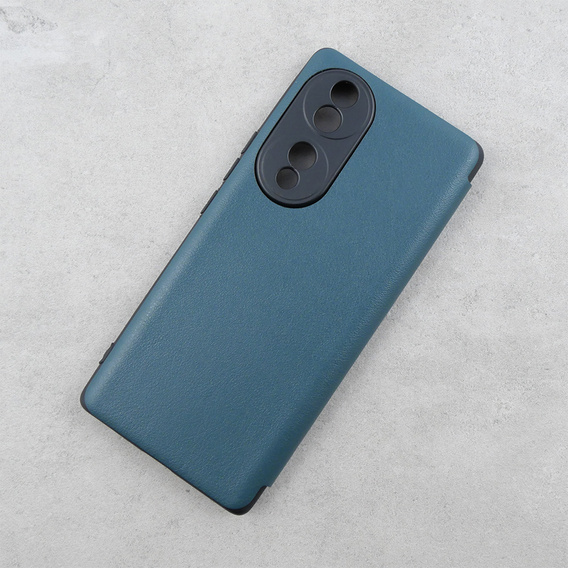 Flipové pouzdro pro Honor 70 5G, Side View, zelené
